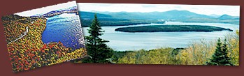 Nearby Rangeley Scenic Byway offers a grand view